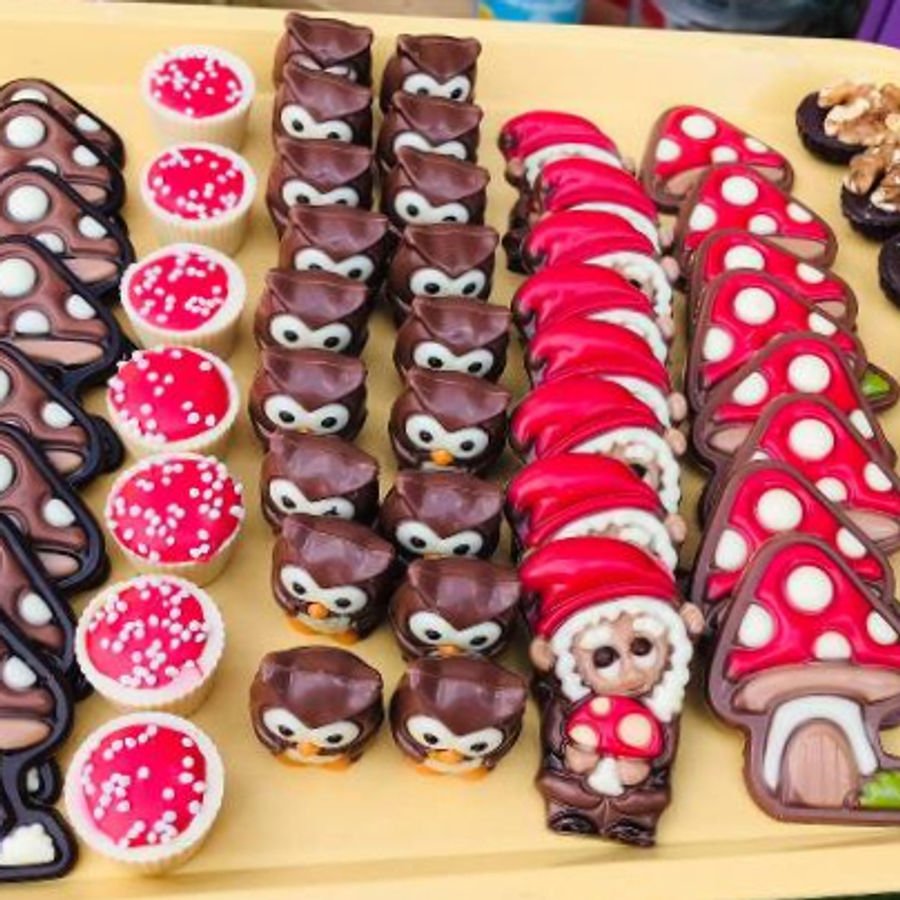 Chocolade in snoepwinkel Sweets Julianadorp